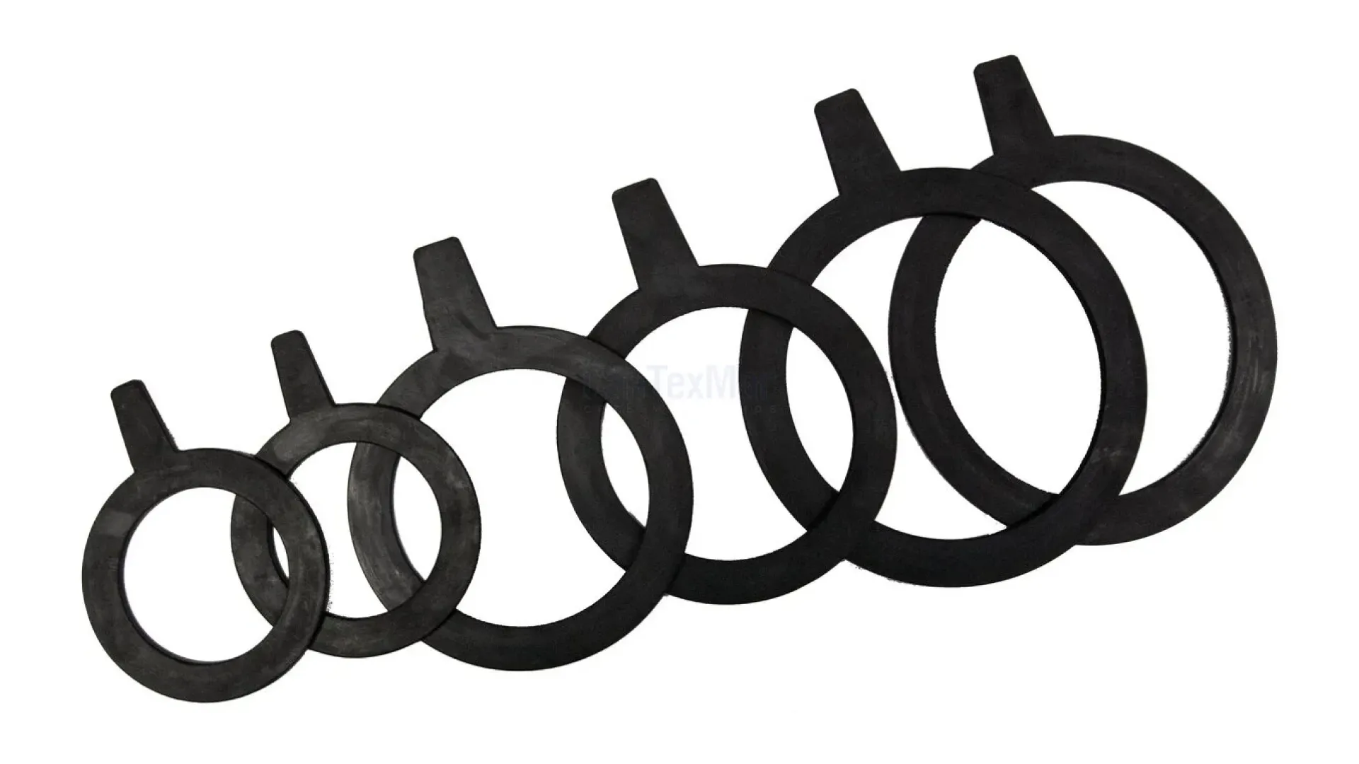 Прокладки для фланцев  100 мм Ру200 паронит ПМБ кольцевая, плоская ГОСТ 15180-86